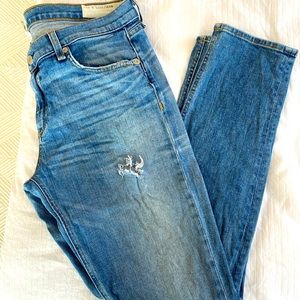 Rag & Bone The Dre Boyfriend Ripped Jeans